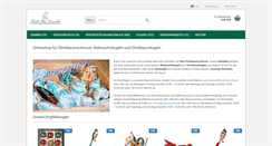 Desktop Screenshot of krebsglaslauscha.de